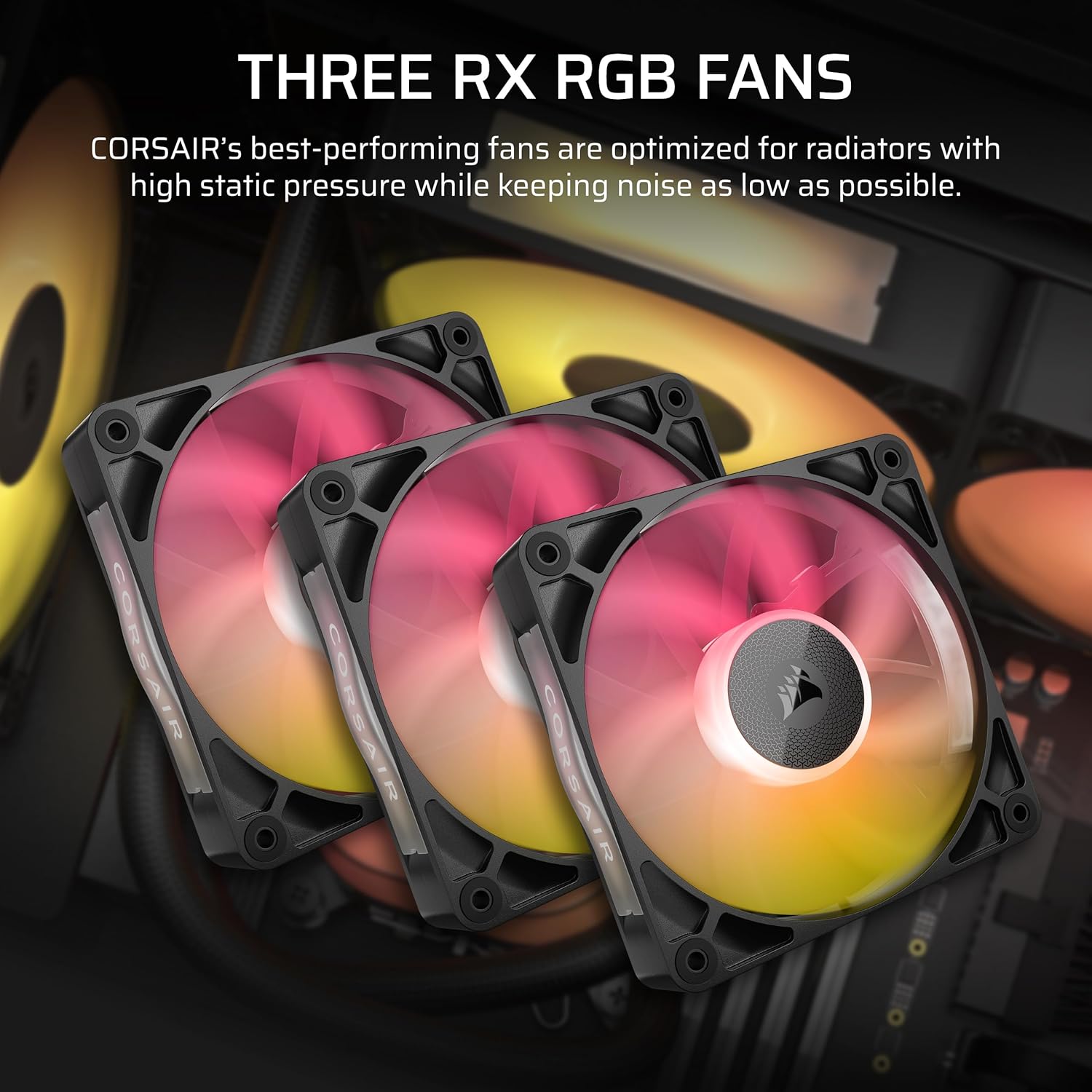 Corsair iCUE Link Titan 360 RX LCD Liquid CPU Cooler - 360mm AIO Custom IPS Screen Hub (CW-9060091-WW)